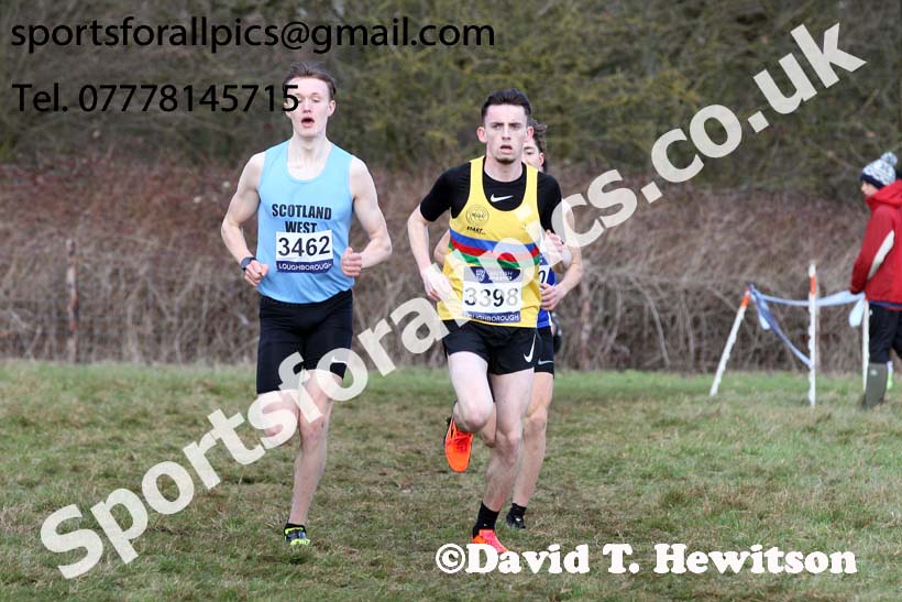 Mens under-17s 2019 British Athletics Inter Counties Cross Country, Prestwood Hall, Loughborough. Photo:  David T. Hewitson/Sports for All Pics